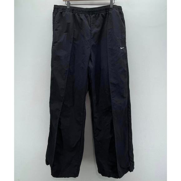 Nike Sportswear Everything Wovens Mid-Rise Wide Leg/Jogger Pants Black - Picture 1 of 7